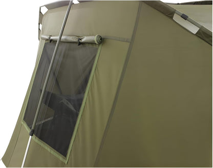 Lucx® Coon Karpertent voor 2 personen, vistent bivvy tent voor 1 tot 2 personen, Carp Dome, 10.000 mm