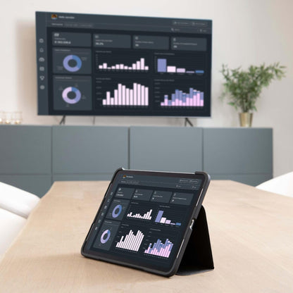 Draadloos 4K HDMI presentatiesysteem Marmitek Stream 4K Pro KIT 1TX/1RX - Zonder software of wifi - USB-C dongle & receiver, split screen, touchback, PoE - Dual HDMI - BYOD mirroring