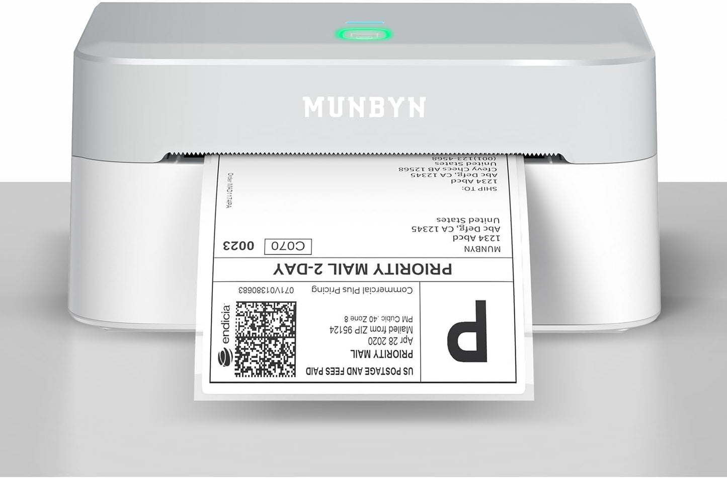MUNBYN Bluetooth Label Printer DHL, Label Printer 4x6, Label Printer Thermal Printer for Shopify, Ebay, Etsy, Amazon, DHL, Evri, DPD, UPS, FedEx, 403B - QUORE