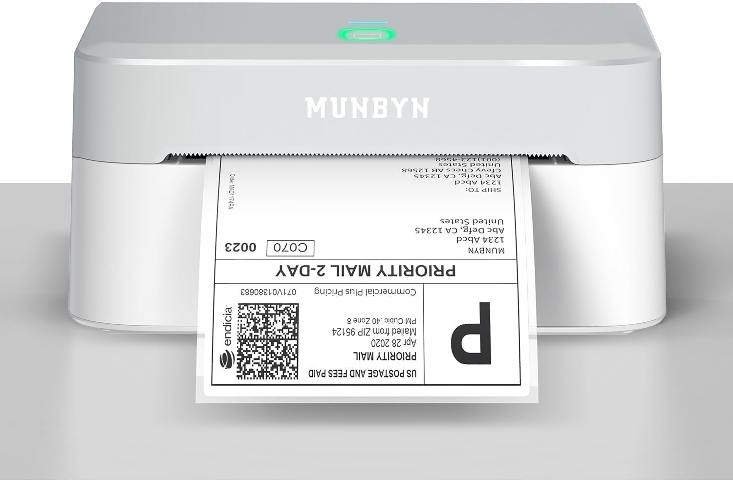 MUNBYN Bluetooth Label Printer DHL, Label Printer 4x6, Label Printer Thermal Printer for Shopify, Ebay, Etsy, Amazon, DHL, Evri, DPD, UPS, FedEx, 403B - QUORE