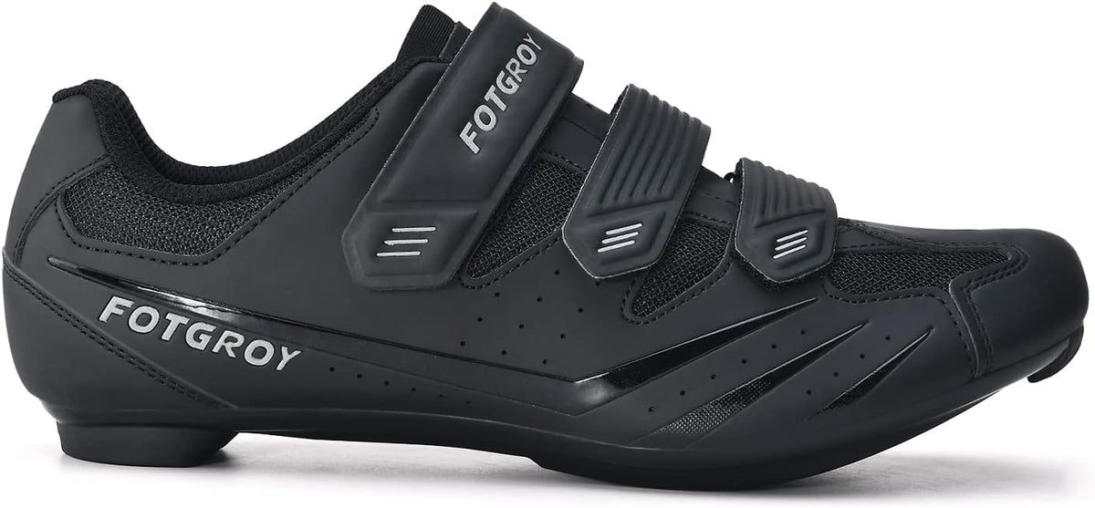 Heren fietsschoenen voor dames, racefietsschoenen met noppen, compatibel met Peloton SPD ARC Look Delta Cleats, uniseks fiets REIT Spin schoenen voor binnen, racefietsschoenen buiten