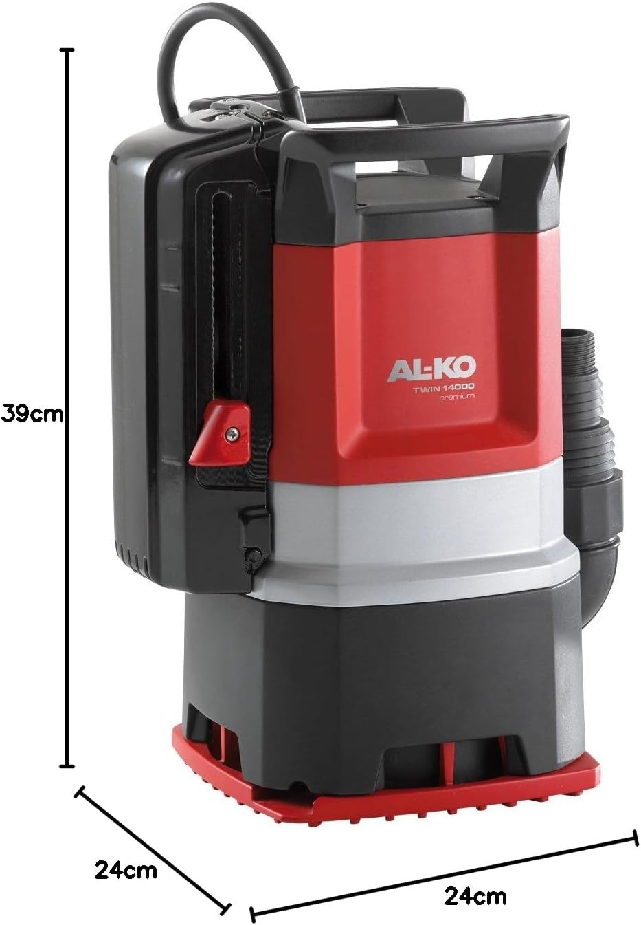 Dompelpomp – Vuilwaterpomp – Waterpomp – Combitpomp – Pomp – 1000W Motorvermogen – 15.000 l/u Max. Debiet