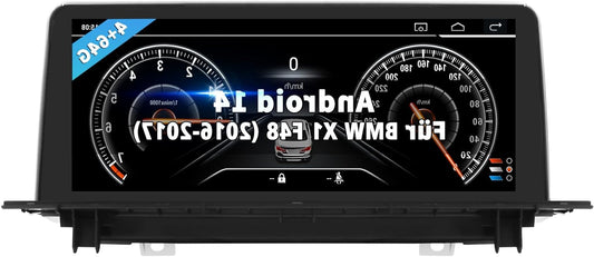 Android 14 Car Radio – Multimedia Systeem – Navigatie Unit – Auto Radio – Infotainment Systeem – 10,25 Inch HD IPS Scherm – Draadloze CarPlay & Android Auto