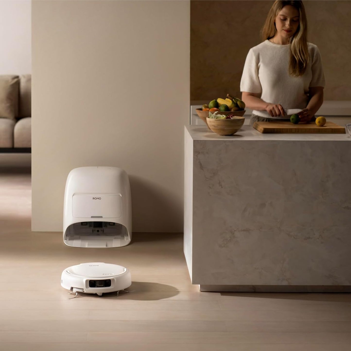 Robotstofzuiger – Robotstofzuiger met Mop – Slimme Stofzuiger – Automatische Zuiger – Draadloze Zuigrobot – 25.000 Pa Zuigkracht – Zelfreinigend Basisstation met 200 Dagen Onderhoudsvrij Gebruik