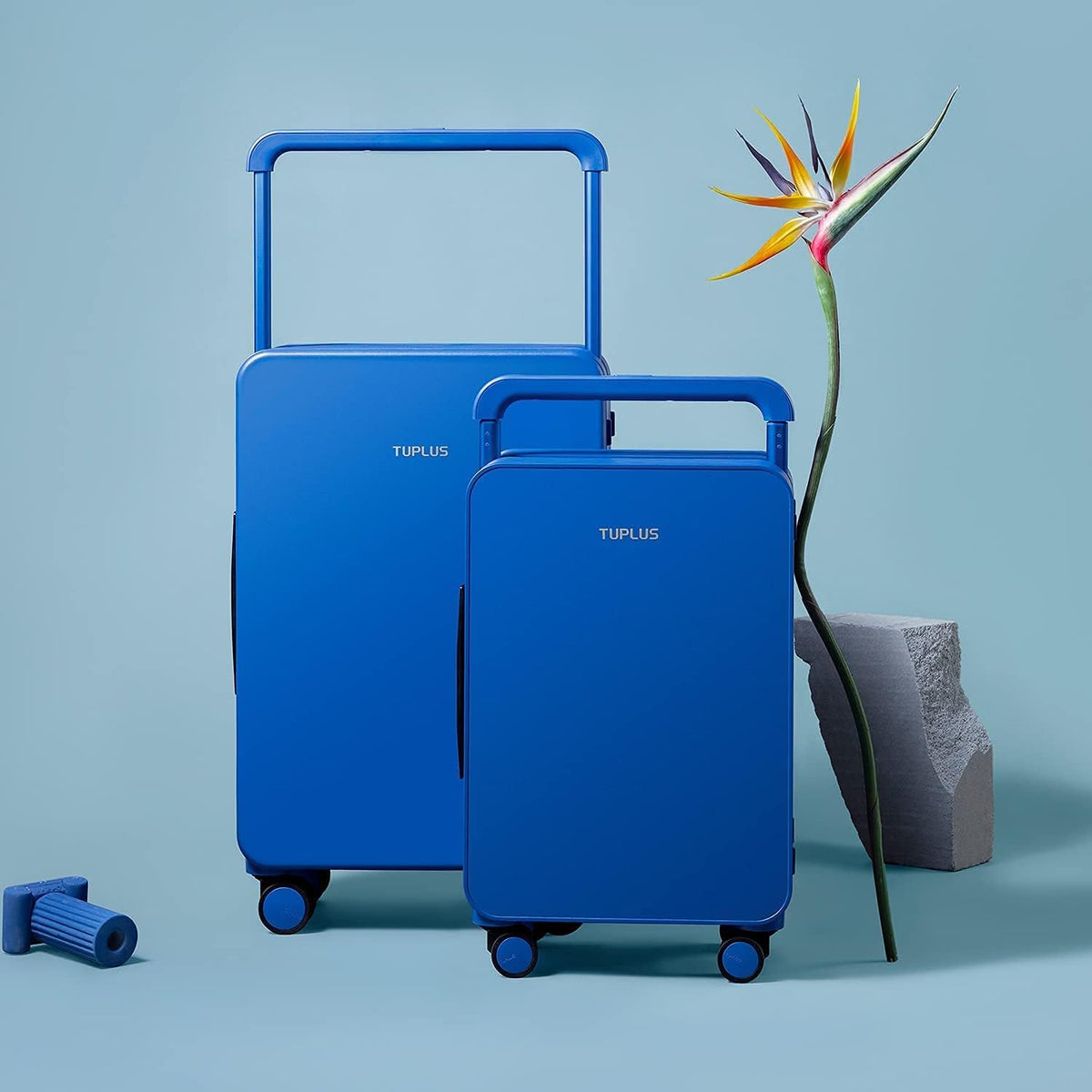 TUPLUS Harde koffer van ABS met 4 zwenkwielen met TSA-slot, serie Balance