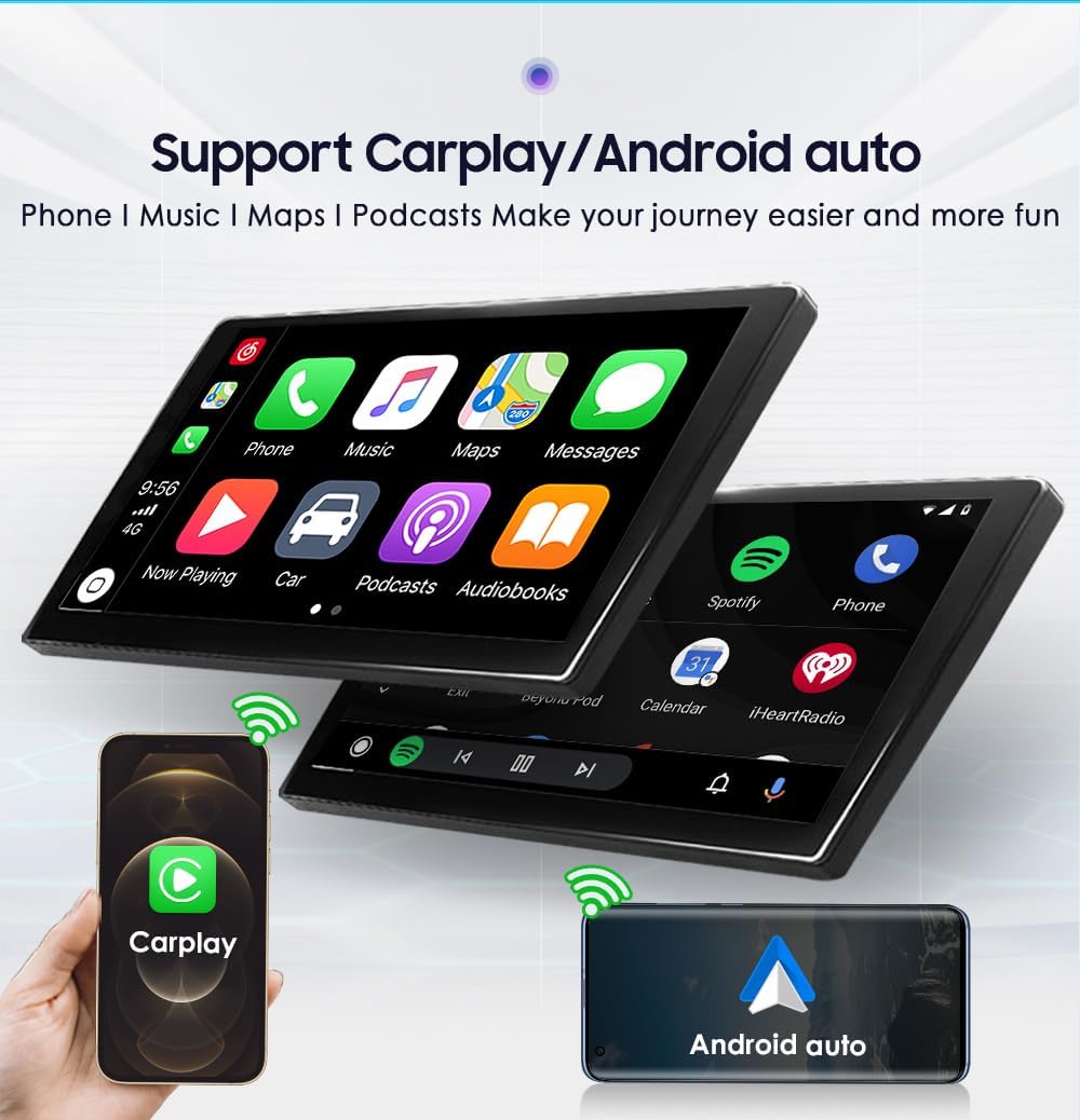 Ossuret autoradio voor Ford Focus Exi MT 2 3 Mk2 / Mk3 (2004-2011), 9 inch QLED touchscreen 4+32GB Android 12 GPS navigatie met Carplay weather Bluetooth USB WC WiFi DSP USB