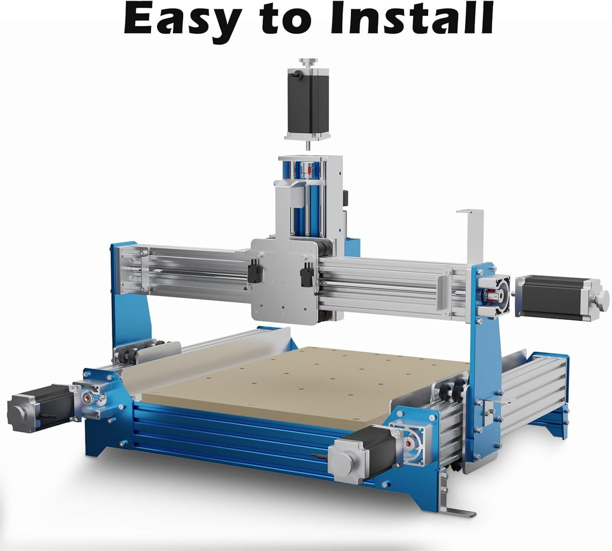 Genmitsu DM542 Driver CNC-besturingscontrollerbox met 4 STUKS Nema 23 112 mm stappenmotoren, upgradekit voor Genmitsu PROVerXL 4030 V1 CNC-routerfreesgraveermachine
