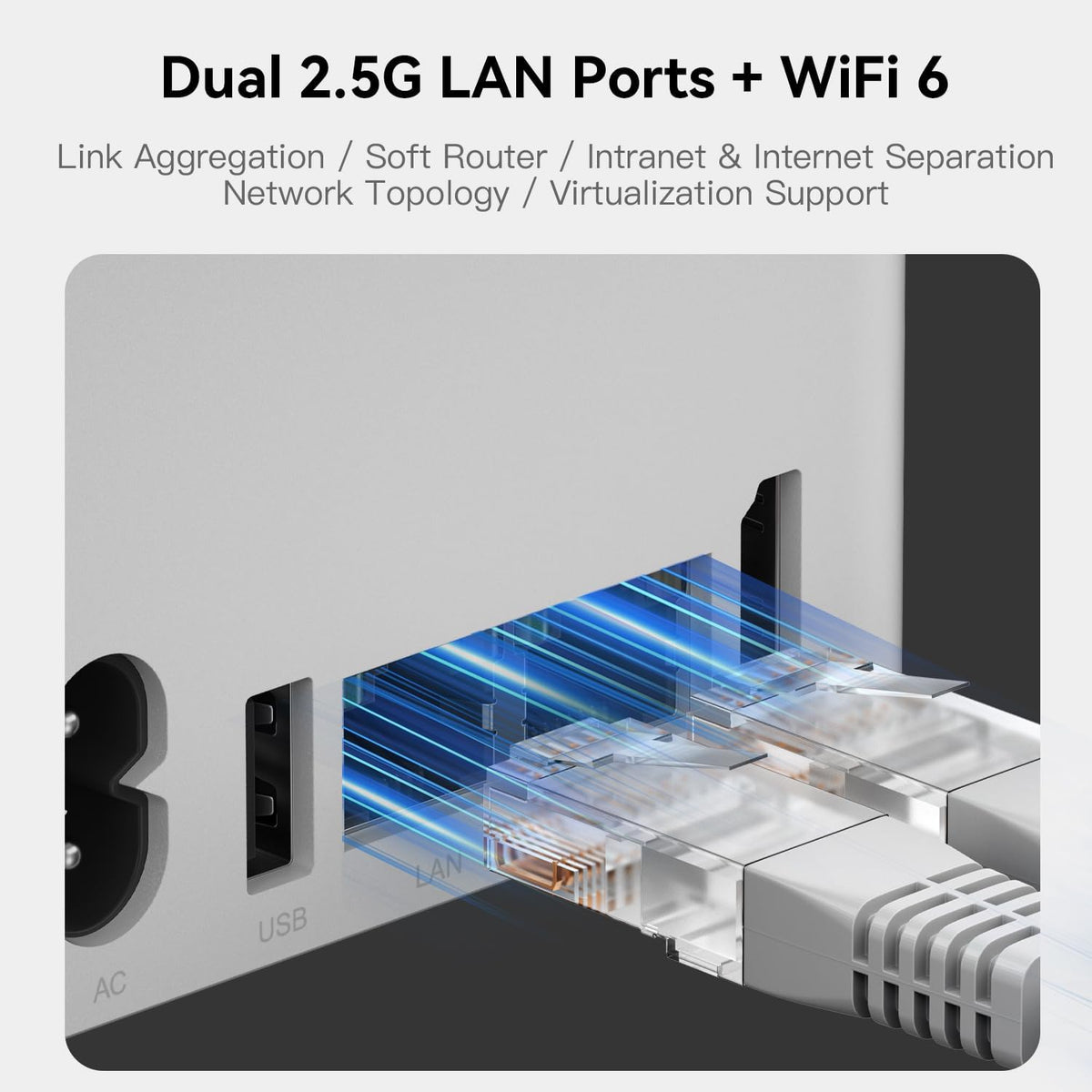 Beelink ME Mini PC, Desktop NAS, Intel Alder Lake N95 (4C/4T, up to 3.4GHz), 12GB LPDDR5, 1TB M.2 SSD, Mini Computer, 6 M.2 SSD Slots, WiFi 6, Bluetooth 5.2, Dual LAN 2.5G - QUORE
