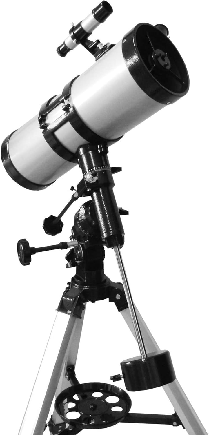 Seben 114/1000 EQ-3 Star Sheriff - reflecterende telescoop voor de astronomie incl. parallactic mount en Big Pack accessoires