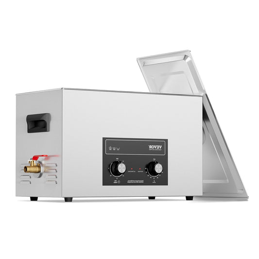 Ultrasoon reinigingsapparaat – ultrasoon reiniger – cavitatie cleaner – juwelenreiniger – horlogereinigingsmachine – 30 liter RVS tank – 40 kHz ultrasone golven – instelbare temperatuur tot 110 °C - QUORE