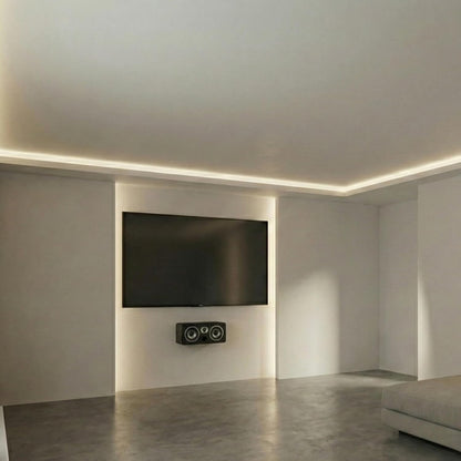 Dynavoice Magic CR-4 Zwart Mat – Passieve Center Luidspreker 2-Weg, 2x4" Woofer + 1" Tweeter, Slechts 11 cm Diep, Front Bass Reflex, voor Home Cinema.
