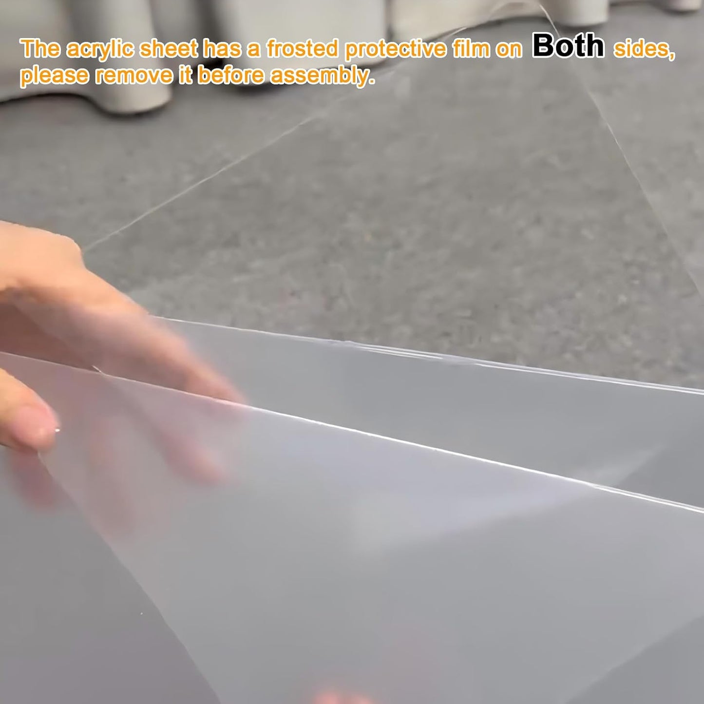 Acryl gebak vitrine – Taartvitrine, gebaksvitrine, displayvitrine, toonbankvitrine – 3 lagen – Doorzichtig acryl, beschermt tegen vocht en stof