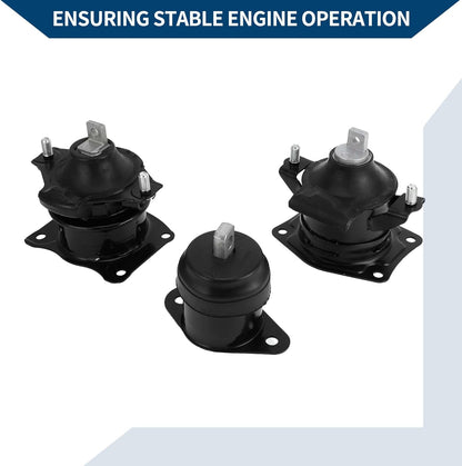 No.50830SDBA02 Motorbevestigingsset voor Honda Accord 2.4L Auto 2003-2007 / Voor Achter Voor Rechts Motor Transmissiebevestigingsset / 1 Set