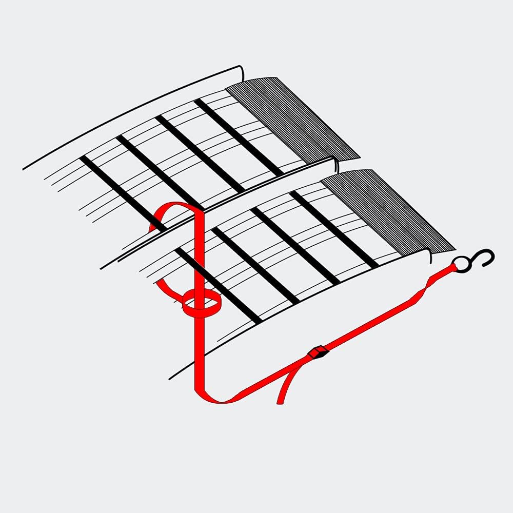 Oprijplaat aluminium opvouwbaar – 226cm 340kg – motoroprijplaat oprijsteun oprijplank