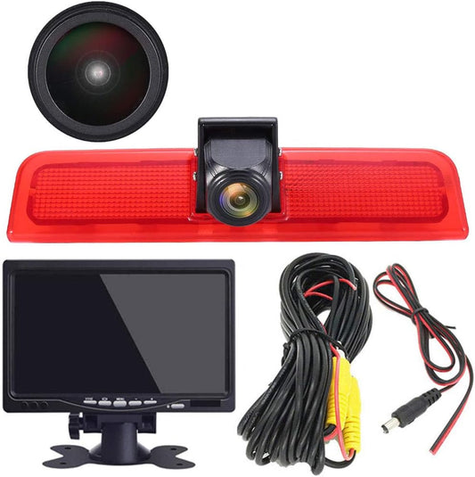 7 inch TFT LCD kleurendisplay auto monitor + 1280 x 720 pixels 1000 TV lijnen HD nachtzicht achteruitrijcamera voor VW Caddy Life 2K Facelift III box 2KA Combi Cross maxi Tdi derde 3 2003-2014 Bj/