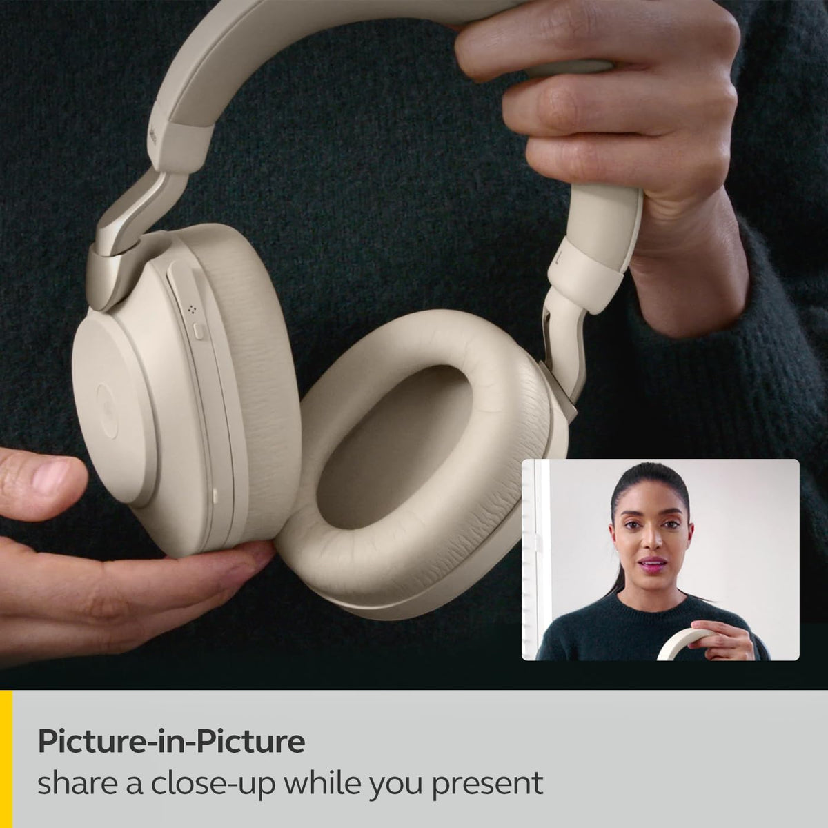 Jabra PanaCast 20 4K video conferencing camera - flexibele plug-and-play webcam, persoonlijke video-oplossing met AI-gebaseerde 4K Ultra HD, intelligente belichting en zoom