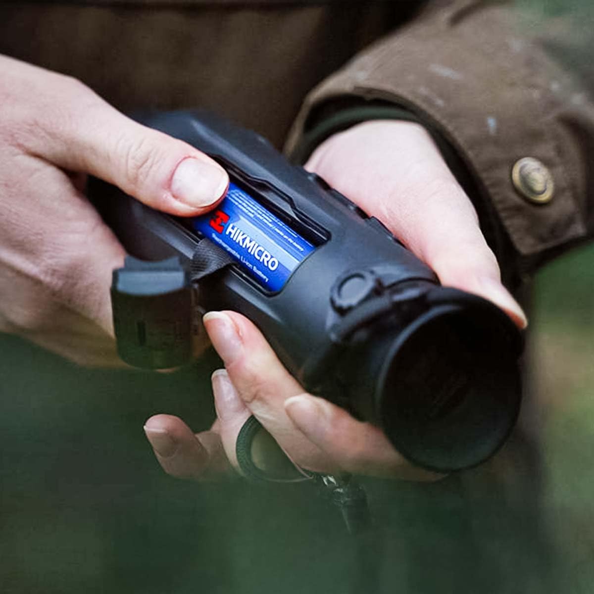HIKMICRO Lynx LH15 2.0 Draagbare warmtebeeld-monoculair/warmtebeeldcamera met 750 m bereik, oled-display, geïntegreerd 16 GB geheugen, WLAN-hotspot