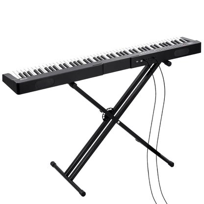 Digitale Piano Set – Keyboard – Pianotoetsenbord – Elektrisch Toetsenbord – Keyboard Piano – 88 Halfgewogen Toetsen – Bluetooth 5.0, USB En MIDI