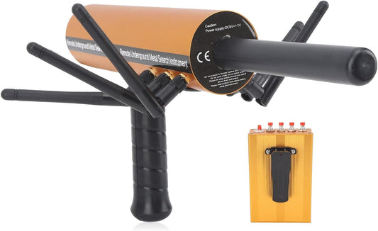 Gouden Detector Ondergronds – Metaaldetector – Grondpenetrerende Detector – Pinpointer – Bodemscanner – Met 6 Antennes – Tot 1200 M Bereik – Tot 30 M Diepte