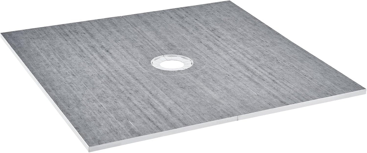 Douchekit – Douchebak – Douchevloer – Douchegoot – Doucheafdichting – Lichtgewicht EPS Materiaal – 160 mm Centraal Afvoergat