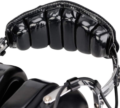 Retevis EH070K portofoon, oortelefoon met PNR-headset, compatibel met RT24 RT27 RT617 RA685 RB629 RT5R RT1 Baofeng UV5R 888S eSynic Kenwood, geschikt voor Aviation Link Line (zwart, 1 stuk)