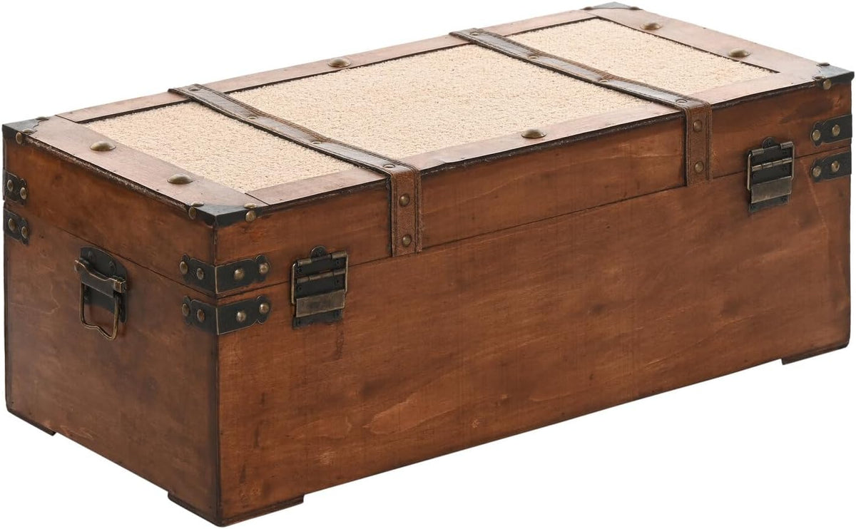 Dakboxset, 3 stuks, van polyester, 80 x 49 x 45 cm, Borreguito