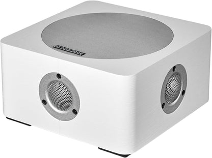 Magic Around-5 Wit – Surround Luidsprekers voor Home Cinema (Paar) | Quadripolair ontwerp 4 Tweeters + 5,25" Woofer | Passieve Wandluidsprekers voor 5.1 en 7.1 Systemen