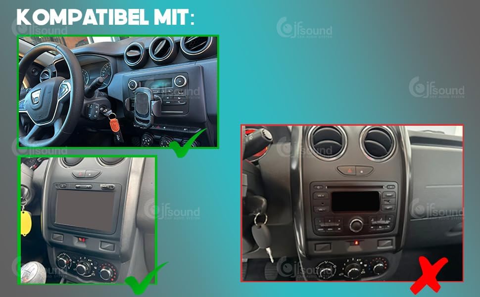 Autoradio Dacia Duster – Android Radio – Navigatiesysteem – Inbouwradio – Multimedia Speler – 7" Touchscreen – Bluetooth & WiFi Connectivity