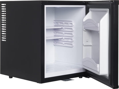 Corby Eton 35L afsluitbare minibar in zwart – EU-stekker