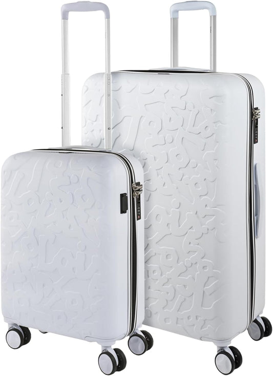 Lois - Valises. Lot de Valise Rigides 4 Roulettes - Valise Grande Taille, Valise soute Avion, Bagages pour Voyages.Ensemble Valise Voyage. Verrouillage à Combinaison 171100