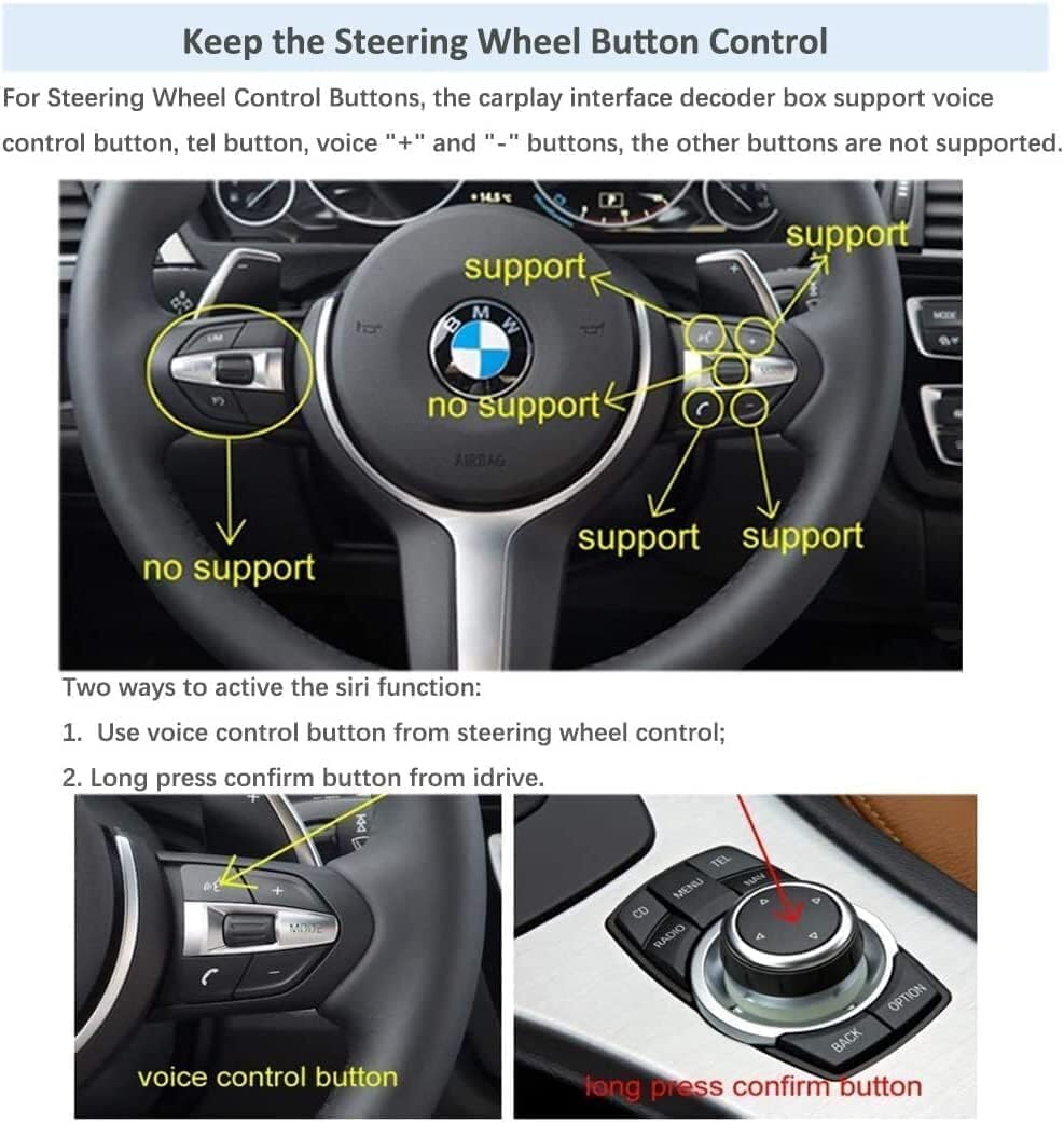 Draadloze CarPlay Adapter – Retrofit Kit – Wireless Android Auto Interface – Mirrorlink Navigatie Systeem – Plug-and-Play Installatie – Spraakbesturing Siri Support