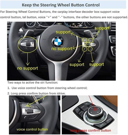 Draadloze CarPlay Adapter – Retrofit Kit – Wireless Android Auto Interface – Mirrorlink Navigatie Systeem – Plug-and-Play Installatie – Spraakbesturing Siri Support