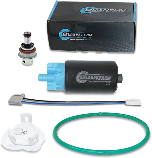 In-Tank EFI Brandstofpomp – Brandstofpomp – Benzinepomp – Brandstofpompset – Brandstofmodule – 2014-2023 – Complete Set Met Drukregelaar, Tankafdichting En Zeef – Direct-Fit Montage Met Viton-Afdichting