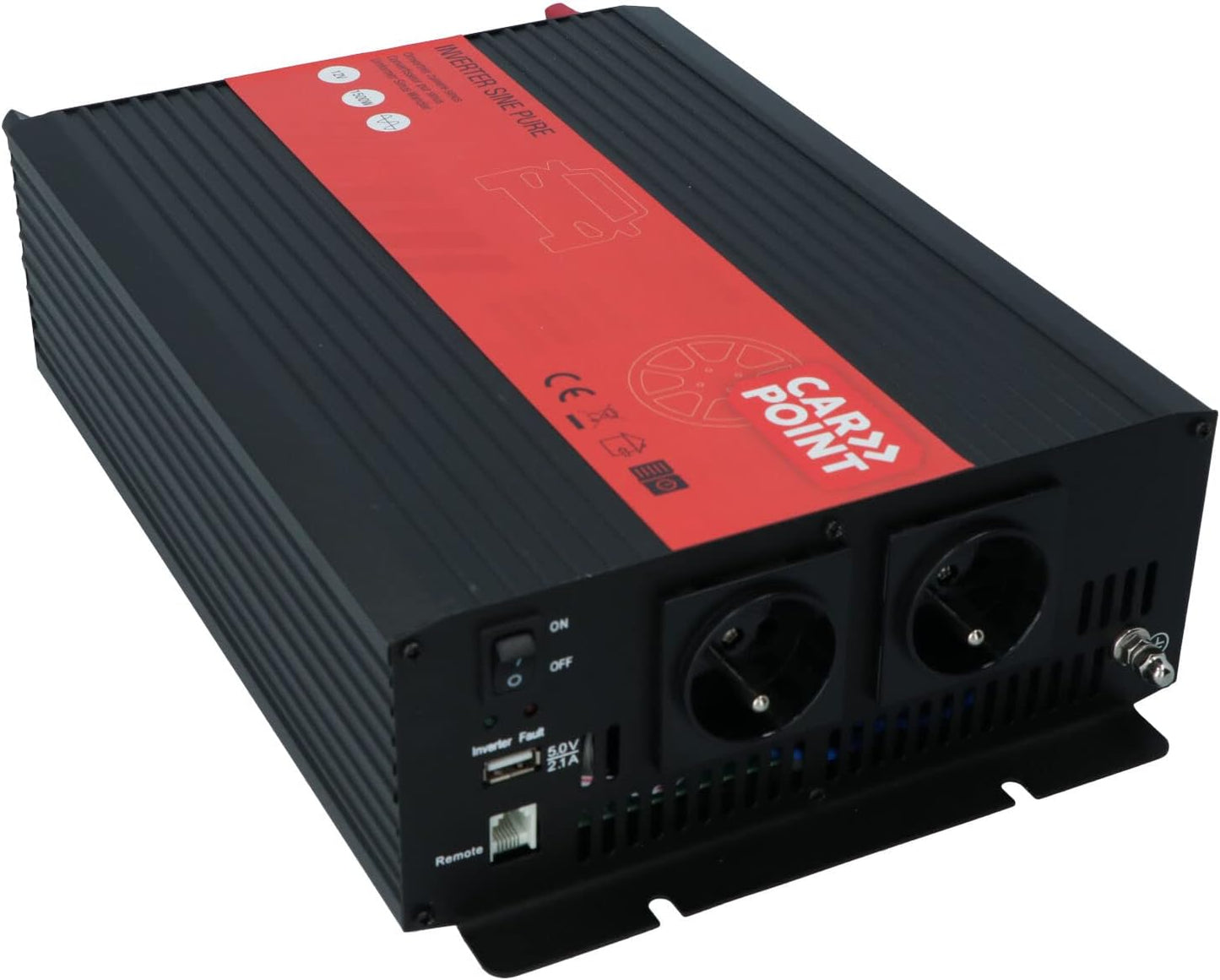 Carpoint Inverter Pure Sine 12 V > 230 V 1500 W French/Belgian Socket       </font></font>