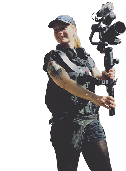 DF DIGITALFOTO Thanos Gimbal Vest, Universeel Video Camera Gimbal Support Vest System, voor Documentaire Filmen, Compatibel met DJI RS2/RS3/RS3Mini/RS4/RS4Pro, ZHIYUN Crane 2S, Laadvermogen 2-5kg