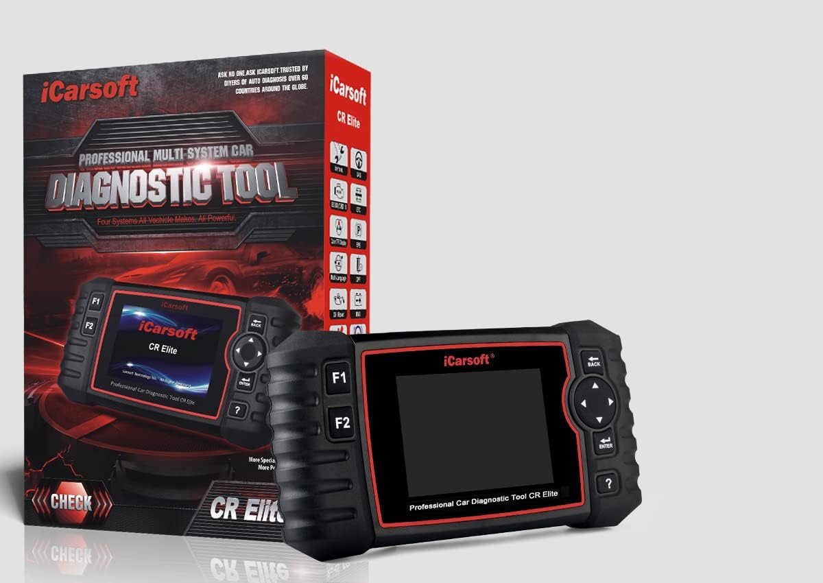 iCarsoft CR Elite OBD2 Test Diagnose Auto Foutscanner Uitleesapparaat
