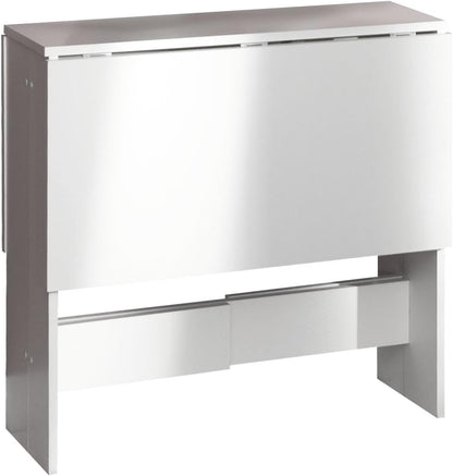 Klaptafel – Inklapbare Tafel – Uitklapbare Eettafel – Console Tafel – Ruimtebesparende Tafel – Compact Ontwerp – Gemaakt Van Gerecycled Melamine Spaanplaat