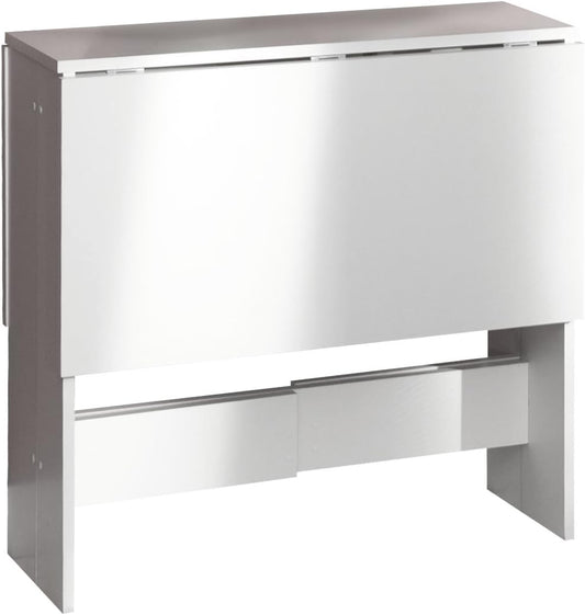 Klaptafel – Inklapbare Tafel – Uitklapbare Eettafel – Console Tafel – Ruimtebesparende Tafel – Compact Ontwerp – Gemaakt Van Gerecycled Melamine Spaanplaat