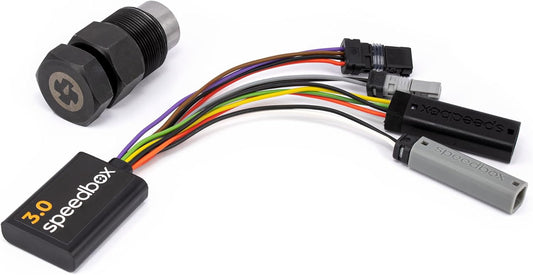 SpeedBox 3.0 compatibel met Bosch/Tuning-chip voor e-bikes ook voor Bosch-motoren 2017-2024, inclusief cranktrekker
