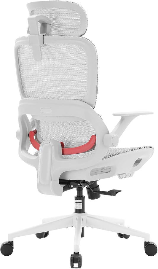 Ergonomische bureaustoel – Kantoorstoel – Werkstoel – Bureaustoel verstelbaar – Desk Chair – 4D Armleuningen – Hoogteverstelling met gaslift