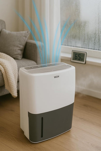 Aktobis WDH-725DG luchtontvochtiger met een ontvochtigingscapaciteit tot max. 25 liter/dag !