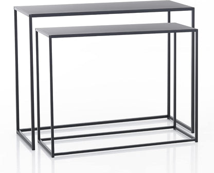Dubbele console, H.77,5 x D 40 x L.100