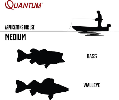 Zebco/Quantum Smoke S3 PT Inshore maat 30 6,0: 1 vertaling 88,9 cm Ophalen rate 20 LB MAX Drag Spinning Reel
