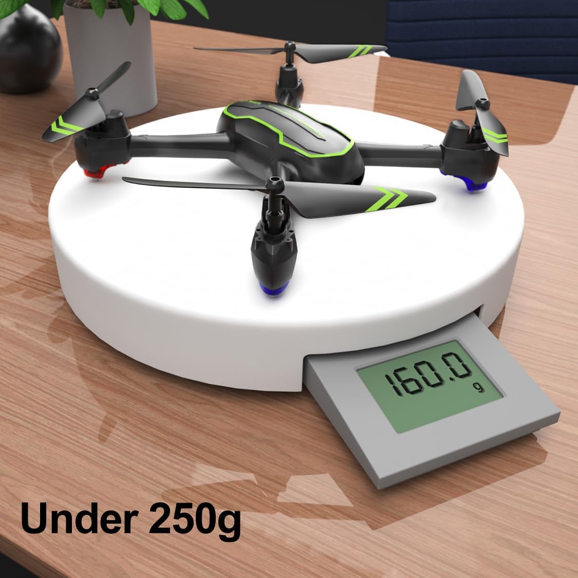 Loolinn | GPS Drone met HD 1080P Camera voor Beginnersdrone - RC Quadcopter met 1080p Camera, Volgmodus, GPS Automatische Terugkeer, 32 Minuten Vliegtijd (Cadeau voor Beginners)