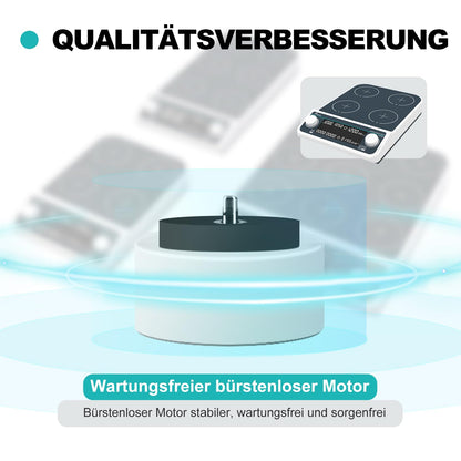 JOANLAB Magneetroerder, digitaal, 4-voudig, met sync/Async-functie, 50-1500 omw/min, timer, 4 x 500 ml, voor laboratorium (MMS-4PRO)