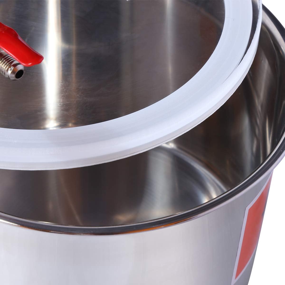 BACOENG 6.8L Vacuum Chamber with 3CFM Single Stage Vacuum Pump Suppression Pump with Pressure Gauge HVAC - QUORE