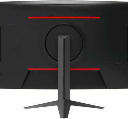 LC-Power Gaming Monitor 27 inch gebogen 165Hz FHD VA-paneel, 1ms reactie, 1500R, contrast 3000:1, 103,7% sRGB, HDR, AMD FreeSync, HDMI2.0/DP1.4, VESA 100x100