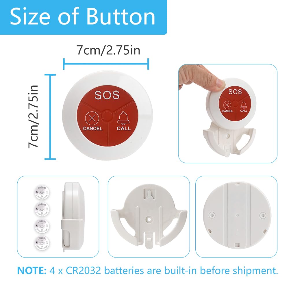 Call button for rest home - QUORE