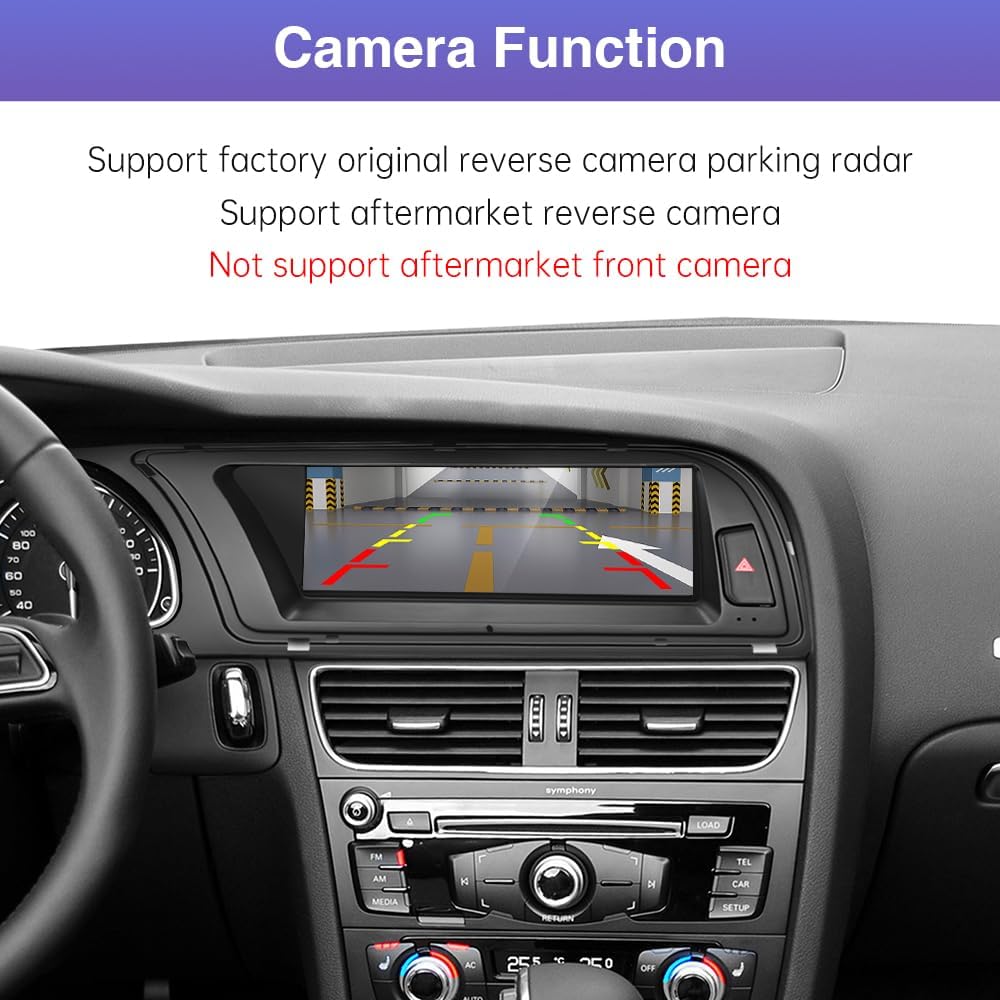 Autoradio – Autoscherm – Multimedia Systeem – Car Play – Touchscreen – 8,9 Inch HD – Draadloos CarPlay & Android Auto