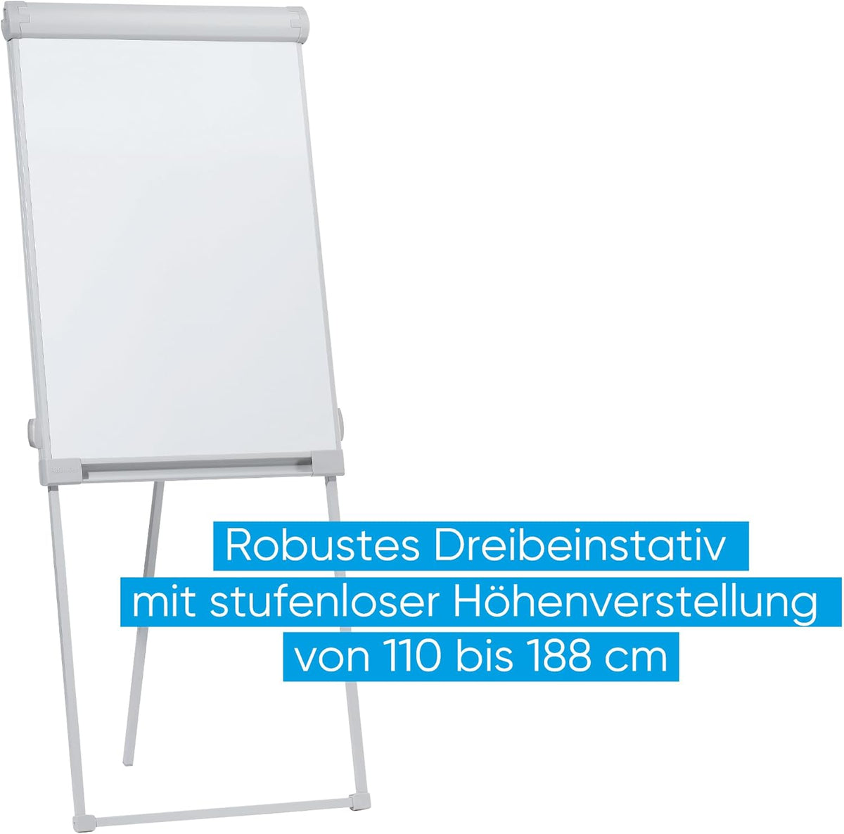 Franken FC43 Flipchart 3-poots statief (bord beschrijfbaar)